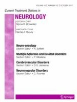 Current Treatment Options in Neurology 10/2017