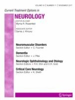 Current Treatment Options in Neurology 11/2017