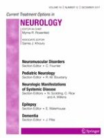 Current Treatment Options in Neurology 12/2017