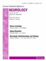 Current Treatment Options in Neurology 3/2017