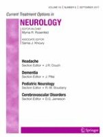 Current Treatment Options in Neurology 9/2017