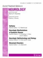 Current Treatment Options in Neurology 10/2018