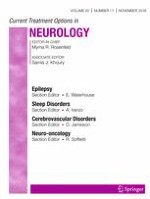 Current Treatment Options in Neurology 11/2018