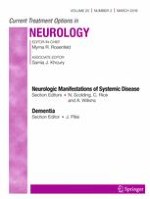 Current Treatment Options in Neurology 3/2018