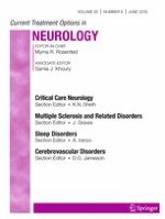 Current Treatment Options in Neurology 6/2018