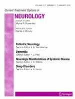 Current Treatment Options in Neurology 1/2019