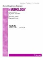 Current Treatment Options in Neurology 4/2019