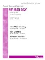 Current Treatment Options in Neurology 4/2020