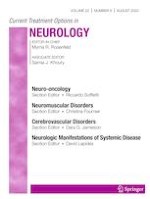Current Treatment Options in Neurology 8/2020