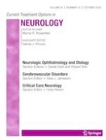 Current Treatment Options in Neurology 10/2022