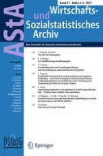 AStA Wirtschafts- und Sozialstatistisches Archiv 3-4/2017