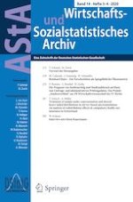AStA Wirtschafts- und Sozialstatistisches Archiv 3-4/2020