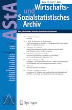 AStA Wirtschafts- und Sozialstatistisches Archiv 2/2021