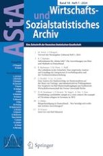 AStA Wirtschafts- und Sozialstatistisches Archiv 1/2024