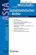 AStA Wirtschafts- und Sozialstatistisches Archiv 3-4/2013