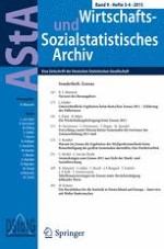 AStA Wirtschafts- und Sozialstatistisches Archiv 3-4/2015