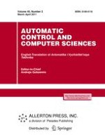 Automatic Control and Computer Sciences 2/2011