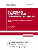 Automatic Control and Computer Sciences 1/2013
