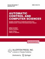 Automatic Control and Computer Sciences 7/2014