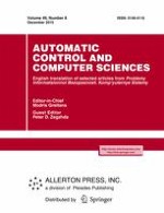 Automatic Control and Computer Sciences 8/2015