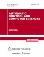 Automatic Control and Computer Sciences 2/2017