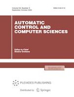 Automatic Control and Computer Sciences 5/2020