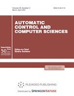 Automatic Control and Computer Sciences 2/2021