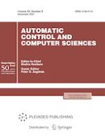 Automatic Control and Computer Sciences 8/2021