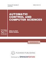 Automatic Control and Computer Sciences 3/2023