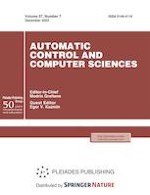 Automatic Control and Computer Sciences 7/2023