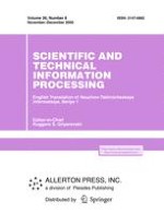 Scientific and Technical Information Processing 6/2009