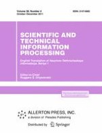 Scientific and Technical Information Processing 4/2011