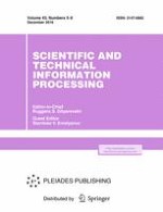 Scientific and Technical Information Processing 5-6/2016
