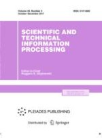Scientific and Technical Information Processing 4/2017