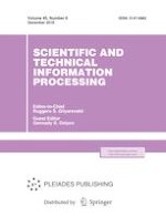 Scientific and Technical Information Processing 6/2018