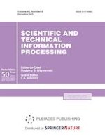 Scientific and Technical Information Processing 6/2021