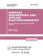 Surface Engineering and Applied Electrochemistry 2/2009