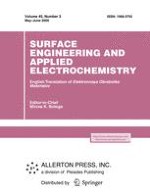 Surface Engineering and Applied Electrochemistry 3/2009