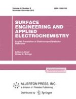 Surface Engineering and Applied Electrochemistry 6/2010
