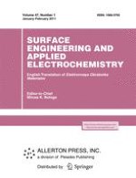 Surface Engineering and Applied Electrochemistry 1/2011