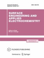 Surface Engineering and Applied Electrochemistry 5/2017