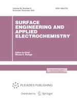 Surface Engineering and Applied Electrochemistry 6/2020