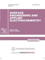 Surface Engineering and Applied Electrochemistry 2/2022