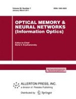 Optical Memory and Neural Networks 1/2011