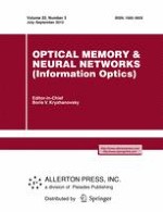 Optical Memory and Neural Networks 3/2013