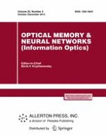 Optical Memory and Neural Networks 4/2013