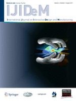 International Journal on Interactive Design and Manufacturing (IJIDeM) 3/2011