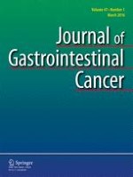 Journal of Gastrointestinal Cancer 1/2016