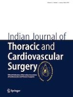 Indian Journal of Thoracic and Cardiovascular Surgery 1/2019