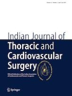 Indian Journal of Thoracic and Cardiovascular Surgery 2/2019